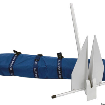 Realizzata in alluminio anodizzato di alta qualità, l'ancora LFX ha una resistenza alla corrosione eccezionale.Nonostante il peso leggero, le performance dell'ancora sono molto elevate anche sotto carichi importanti. Può essere comodamente stivata grazie al facile smontaggio.