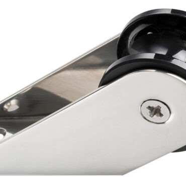 In acciaio inox 304 satinato, con puleggia in nylon