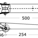 In acciaio inox 304 satinato per montaggio sopra o sotto la delfiniera