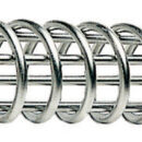 Queste molle garantiscono la non snervabilità ed il mantenimento nel tempo delle capacità ammortizzanti.- Versione in acciaio speciale ad alta resistenza e zincato.- Versione in acciaio inox lucidato, ad alta resistenza.Da installare con una catena di sicurezza.