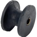 Spare pulley for bow roller