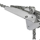 In acciaio inox 304 lucidato. Pulegge in nylon. Universali per DELTA / BRUCE / TREFOIL / CQR / SOC.