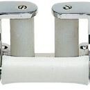 Con pulegge intercambiabili in nylon dotate di un'ottima scorrevolezza e carcassa in ottone cromato.