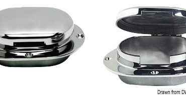 Fabbricate in acciaio inox AISI 316 lucidato a specchio.