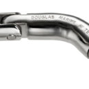 In acciaio inox AISI 316 lucidato. Dotato di doppio snodo per evitare l'effetto braccio di leva con ancora agguantata. Dotato di collegamento all'ancora anti-oscillazione nella risalita nella vicinanze del musone/prua. Viti di sicurezza. Carico laterale 3 volte i giunti standard.