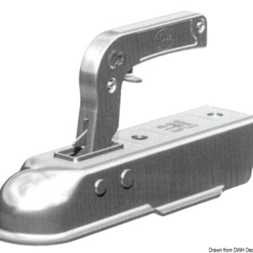 Giunto a sfera universale per tutti i carrelli rimorchio. Disponibile in tutte le misure.