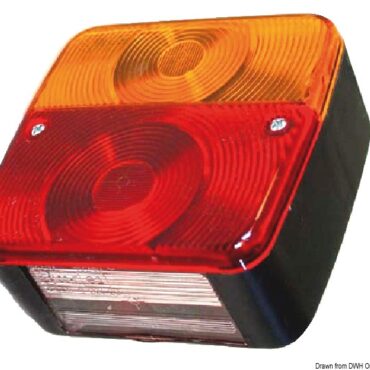 Fanali di posizione posteriore per carrelli.