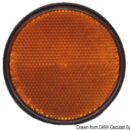 A forma tonda e triangolare. Ad alta visibilità.