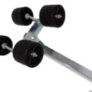 Side double roller square pipe