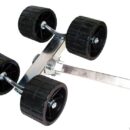 Swinging roller 4-roller raised 40 mm