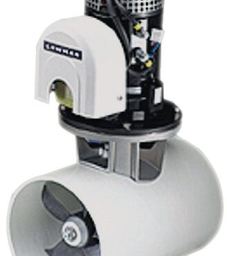 Gruppo motore Lewmar più control box Blue Generation. Da completare con gli accessori di comando e tunnel per installazioni su configurazione dedicata.