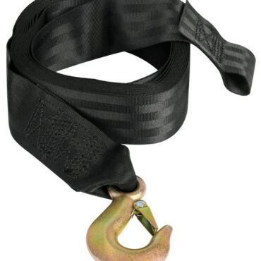 In nylon ad alta resistenza, completi di moschettone terminale, per corredare gli arganelli a mano del nostro catalogo. Rispetto ai cavi in acciaio, non si accavallano ed evitano possibili ferite dovute a rottura dei fili. Fissaggio istantaneo agli arganelli, già predisposti.