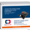 Riarmabili e sganciabili tramite apposita levetta, svolgono contemporaneamente funzioni di fusibile ed interruttore.Fabbricati in accordo con le norme USA SAE J1171 / SAE J1625. Voltaggio ammesso: max 42 V, temperatura d'esercizio: -32° + 82°.Diametro perni 6 mm. x2. IP67 Weatherproof.Con terminali elettrici da 1/4".