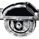 Sheave for rope exit 60 mm