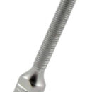 In acciaio inox 316 lucidato.