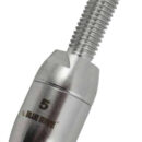 In acciaio inox 316 lucidato.