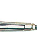 In acciaio inox lucidato a specchio, completo di terminale a pressare per draglie.