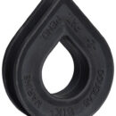 Realizzata in elastomero speciale di colore nero. Garantiscono un ormeggio elastico ed eliminano gli stress alla linea di ormeggio.