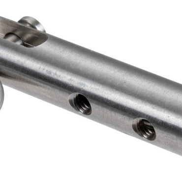 Si monta facilmente in pochi istanti, con brugole inox laterali in dotazione.