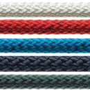 Treccia in poliestereIdeale per: drizze (crociera), vang, carica alto / basso, scotte a basso stiramento.Caratteristiche: buona resistenza all’allungamento, facile da impiombare.Anima: 3 capi in poliestere.Calza esterna: 16 capi poliestere alta tenacità.