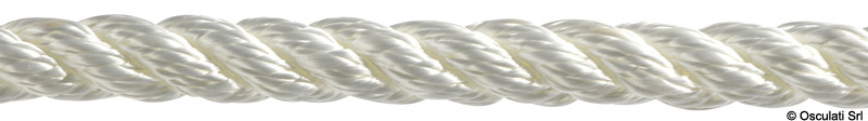 3-strand white polypropylene rope 14 mm
