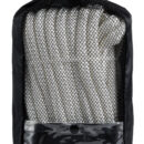 Doppia treccia poliestere alta tenacità con occhio impiombato a mano.