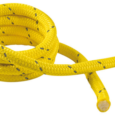 Cime in polypropilene particolarmente adatte agli ormeggi in baie con cime a terra. Essendo galleggiante facilita la manovra ed il trasporto dalla barca a riva. Leggermente elastiche fanno da ammortizzatore di ormeggio. Il colore giallo ed il trefolo riflettente le rendono altamente visibili anche di notte ai bagnanti ed alle altre barche.