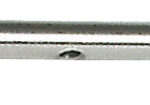 In acciaio inox AISI 316, per terminazione draglie.