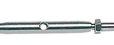 Lucidati a specchio in acciaio inox AISI 316. Finitura accurata, filetti scorrevoli, generosamente dimensionati per avere una forte escursione di regolazione.