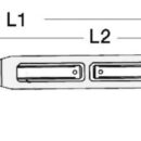 Con canula in bronzo cromato e terminali in acciaio inox AISI 316, da comporre secondo esigenze.