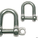 In acciaio inox AISI 316 lucidato. Forgiati e lucidati a specchio.