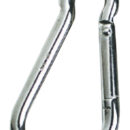 In acciaio inox AISI 316, aggancio senza appigli.