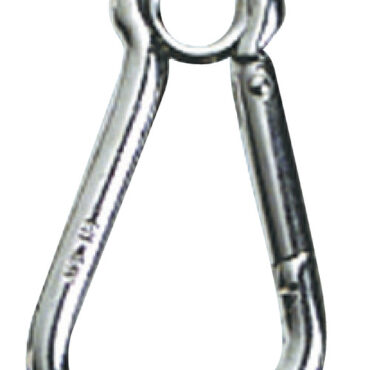 In acciaio inox AISI 316, aggancio senza appigli.