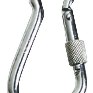 In acciaio inox AISI 316, aggancio senza appigli.