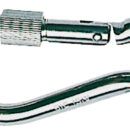 In acciaio inox AISI 316.