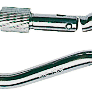 In acciaio inox AISI 316.