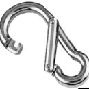 In acciaio inox AISI 316; la loro particolare apertura consente il massimo passaggio.