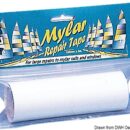 Nastro autoadesivo trasparente per riparare istantaneamente le vele. Il Mylar é indicato anche per le vele in dacron o di altri tessuti. E’ adatto inoltre per riparare le finestre trasparenti nelle vele delle derive o surf.