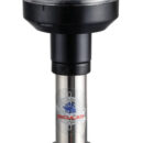 Per imbarcazioni < 20 m. Asta con tubo in acciaio inox, con fanale certificato COLREG72.