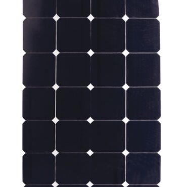 Fabbricati con celle solari aerospaziali ad alta performance. Sono pannelli di ultima generazione ultrasottili, solo 1,7 mm, e ultraflessibili. Efficienza celle mono 17,25%. Il pannello è composto da un sandwich formato da un supporto plastico + celle solari + rivestimento superficiale in resina epossidico UV resistente. Il fissaggio avviene tramite biadesivo. Cavo di connessione con spina MC4 incluso.Versione A: pannelli mono-cristallini.Versione B: equipaggiati con celle americane ad altissima efficienza Sun Power. Si ottiene un minor ingombro con un'efficienza superiore del 23% rispetto alle celle standard.