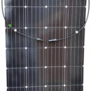 Fabbricati con celle solari aerospaziali ad alta performance. Sono pannelli di ultima generazione ultrasottili, solo 1,7 mm, e ultraflessibili. Efficienza celle mono 17,25%. Il pannello è composto da un sandwich formato da un supporto plastico + celle solari + rivestimento superficiale in resina epossidico UV resistente. Il fissaggio avviene tramite biadesivo. Cavo di connessione con spina MC4 incluso.Versione A: pannelli mono-cristallini.Versione B: equipaggiati con celle americane ad altissima efficienza Sun Power. Si ottiene un minor ingombro con un'efficienza superiore del 23% rispetto alle celle standard.