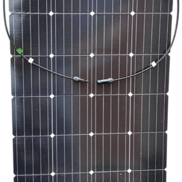 Fabbricati con celle solari aerospaziali ad alta performance. Sono pannelli di ultima generazione ultrasottili, solo 1,7 mm, e ultraflessibili. Efficienza celle mono 17,25%. Il pannello è composto da un sandwich formato da un supporto plastico + celle solari + rivestimento superficiale in resina epossidico UV resistente. Il fissaggio avviene tramite biadesivo. Cavo di connessione con spina MC4 incluso.Versione A: pannelli mono-cristallini.Versione B: equipaggiati con celle americane ad altissima efficienza Sun Power. Si ottiene un minor ingombro con un'efficienza superiore del 23% rispetto alle celle standard.