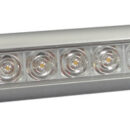 Sorgente luminosa LED SMD-HD alta efficenza. Versione base piana, ideale per vani motore, bagni, locali cucina, sotto i boma sulle barche a vela, ecc.