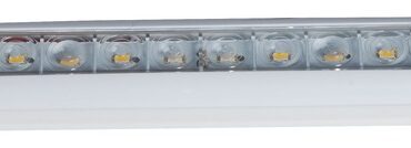 Sorgente luminosa LED SMD-HD alta efficenza bianca. Versione con base raggiata tramite guarnizione in morbido silicone, ideale per boma, roll bar gommoni ecc.