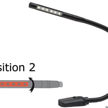 Doppia luce tramite rotazione del vetro.