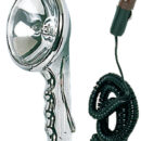 Completo di cordone estensibile e spina terminale ad accendisigari. Ø bulbo 116 mm.