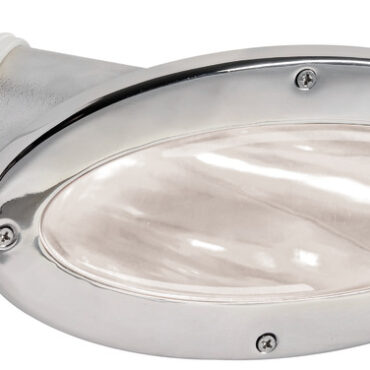 Fabbricati in acciaio inox AISI 316 lucidato a specchio.Lente di protezione frontale.