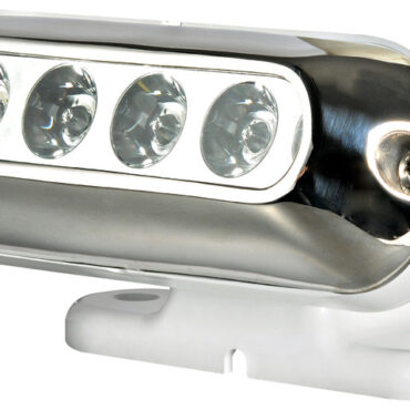 Il supporto è fabbricato in ASA UV resistente ed è snodato per poter essere montato su superfici piane, verticali o inclinate.