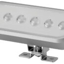 Base snodata in acciaio inox con rotazione integrale sui due assi.