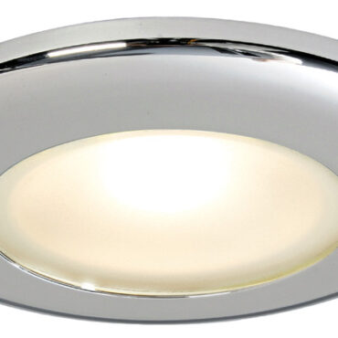 Corpo in nylon/fibra di vetro, ghiera in acciaio inox. Lente in vetro satinato.